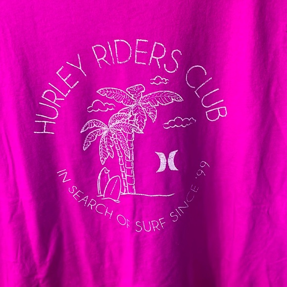 Hurley t-shirt, small, pink - Picture 3 of 4